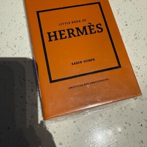 Hermès Orange Book Cover